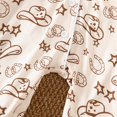 thumbnail image 6 of larppty Western Baby Boy Girl Clothes Newborn Button Down Pajamas Romper Lapel Jumpsuit Cute Infant Sleepwear One-Piece Pjs, 6 of 7