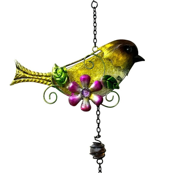 Teissuly Rural Wind Iron Decoration Bird Chime Bell Craft Decoratio