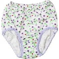 thumbnail image 3 of B-One Kids Girls' Tag Free Cotton Bikini Underwear 8-Pack, 3 of 5