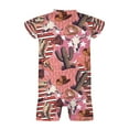 thumbnail image 5 of Western Cowboy Baby Romper Girl Cowboys Boot Hat Goat Cactus American Flag Short Sleeve Baby Jumpsuit Cozy Baby Bodysuit, 5 of 6