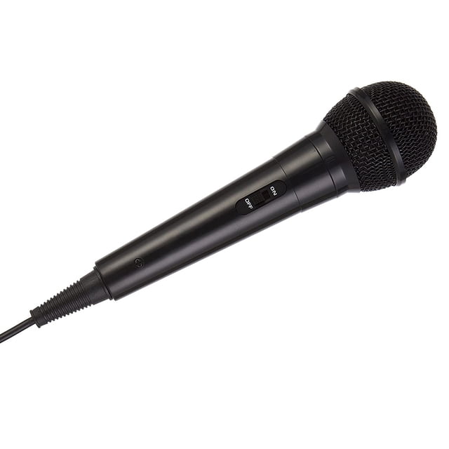 Handheld Microphone Wired Stage Mic-Speaker Portable Home Karaoke Singing Player Machine