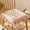 Light Pink, variant on Soft Fuzzy Plush Square Chair Cushions for Dining Room Kitchen Office Chairs Non Fluffy Seat Cushion Tufted Ruffled Chair Pads with Ties (17.72 * 17.72inch),Beige