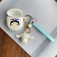 thumbnail image 4 of ins Fundas De Dibujos Animados Para vivo iQOO TWS Air Case Cute with keychain funny Silicone Bluetooth Auriculares Cubierta hearphone box, 4 of 4