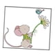 thumbnail image 3 of Kits de bordado para principiantes con patrón de ratoncito, kits de costura DIY 11CT, 3 of 9