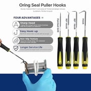 O Ring Kit - 1560 Pcs 32 Size - Nitrile Rubber O Rings Assortment Kit + 4 Hook Set & Grease Tube – for Automotive, Plumbing, Pressure Washer, Air or Gas Sealing Connections (O Rings 1560 Pcs)