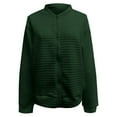 thumbnail image 5 of Lightweight Zip Up Jackets for Women Long Sleeve Casual Plain Waffle Jacket Fall Coat Outerwear, 5 of 6