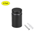 thumbnail image 1 of Tornillos separadores 19x32mm de acero inoxidable negro con accesorios 6 paquetes, 1 of 6