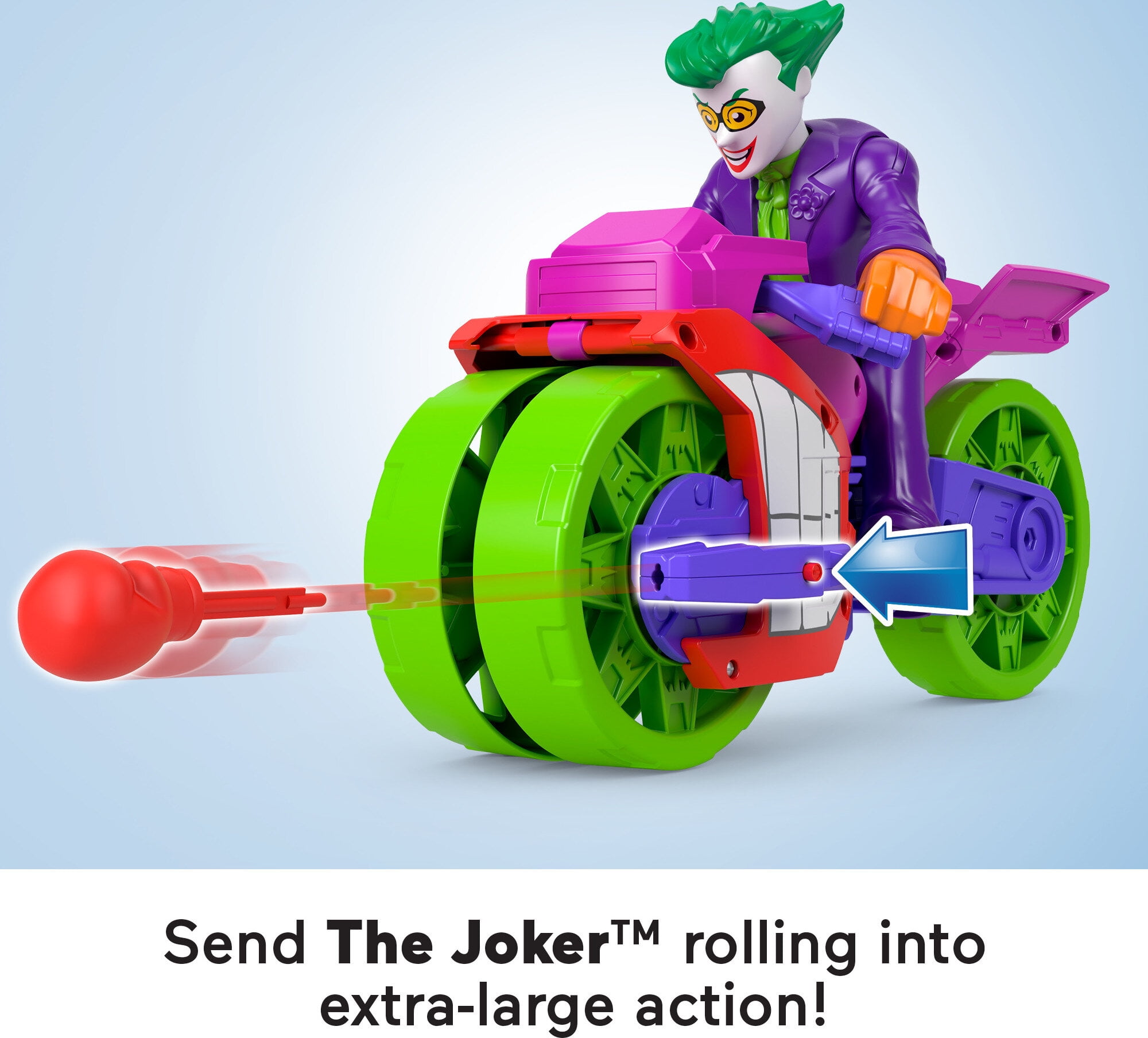Imaginext DC Super Friends The Joker XL Figure and Laff Imaginext DC Super Friends The Joker XL Figure and Laff