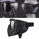 thumbnail image 4 of Máscara facial completa unisex con respirador y gafas CS Airsoft para juegos al aire libre y transpiración Lente gris, 4 of 9