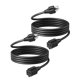 thumbnail image 1 of Cable de extensión para exteriores DEWENWILS, 6 pies 16/3 SJTW, impermeable, paquete de 2, 1 of 7
