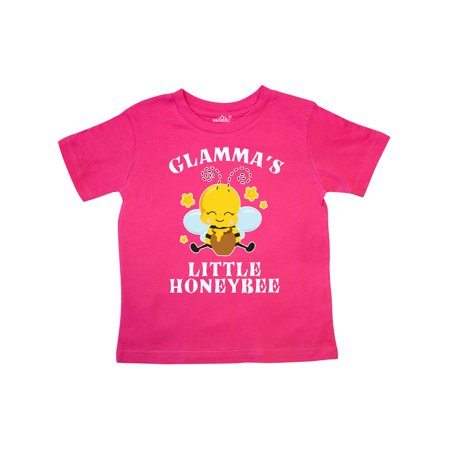 

Inktastic Cute Bee Glamma s Little Honeybee with Stars Gift Toddler Boy or Toddler Girl T-Shirt
