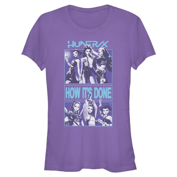 Juniors KPop Demon Hunters Huntrix How It's Done T Shirt