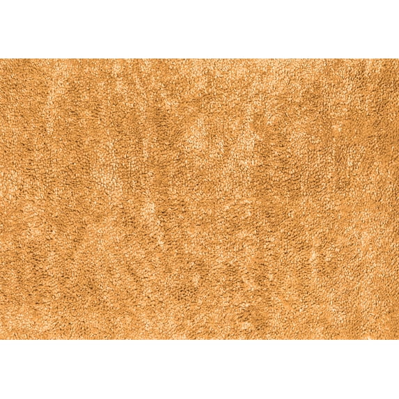 Ahgly Company Indoor Rectangle Abstract Orange Contemporary Area Rugs, 2' x 4'