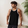 thumbnail image 2 of uikmnh Fall Sweater New Fitness Vest Sleeveless I Shirt for Men's Outdoor Running and Leisure Sports, 2 of 5