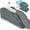 Single Leg, variant on Adjustable Leg Elevation Pillows for After Surgery, Ergonomic Curve Keeps Knee Straight, Memory Foam Leg Pillow Elevation for Blood Circulation, Swelling and Pain Relief (Single Leg)