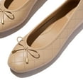 thumbnail image 2 of Fitflop Women's Delicato Bow Quilted-Leather Ballerina Flat, 2 of 3