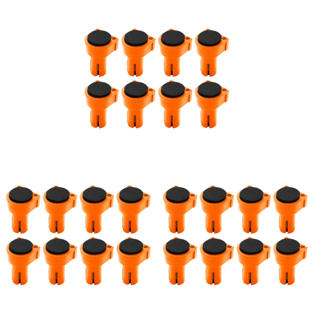 8pcs Workbench Peg Brake Stops Cuesta 19 Mm Bloque Límite Mesa Carpintería Woodworking