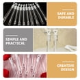 thumbnail image 4 of QUMIIRITY 24Pcs Empty Bubble Wands Made of Safe Transparent Plastic Perfect for Pool Parties and Festivals, 4 of 8