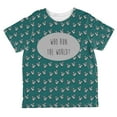 thumbnail image 1 of Autumn Squirrels Who Run the World Pattern All Over Toddler T Shirt Multi 4T, 1 of 2
