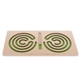 thumbnail image 2 of Wooden Hand Puzzles for Children 11.6x5.8x0.2in 1 Set Early Education Intellectual Stimulation, 2 of 9