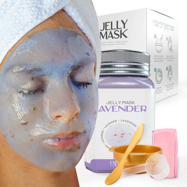 Mascarilla de gelatina BRÜUN Peel-Off Lavender 680 ml para el cuidado facial