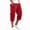 13# Wine, variant on Capri Cargo Shorts for Men Below Knee Long Shorts with Pockets Drawstring Elastic Waist Baggy Utility Hiking Pants Sky Blue 3XL