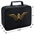 thumbnail image 2 of Justice League Movie Wonder Woman Logo Insulated Soft Sided Lunch Box - Reusable Lunch Bag For School Office Work, BPA Free, 2 of 5