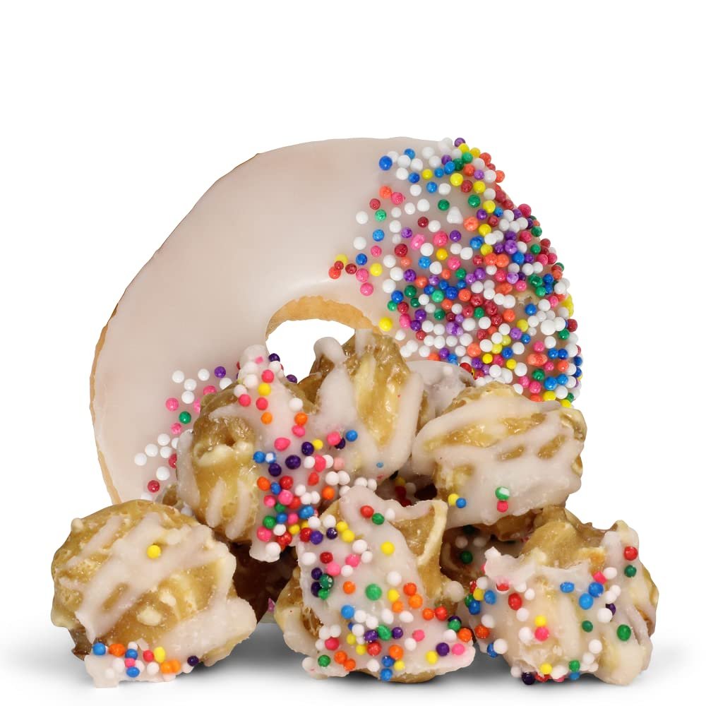 Gourmet Caramel Party Time Popcorn by Its Delish, 16 Oz Jumbo Container