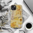 thumbnail image 6 of Cute Puppy Dog Phone Case, Vintage Yellow Patchwork Design, Adorable Artistic Protective iPhone Cover for iPhone 16 15 14 13 12 11 Pro Plus Mini, 6 of 6
