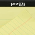 thumbnail image 2 of Pen+Gear Wide Ruled Junior Legal Pads, 5" x 8", Canary Paper, 50 Sheets Each, 100 Pages, 6 Pack, 2 of 7