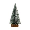thumbnail image 1 of Under 10 Desktop Ornament Miniature Christmas Tree Mini Sisal Trees with Wood Base Artificial Snow Frost Trees with Glitter Powder Trees Artificial Sisal Snow Frost Trees, 1 of 4