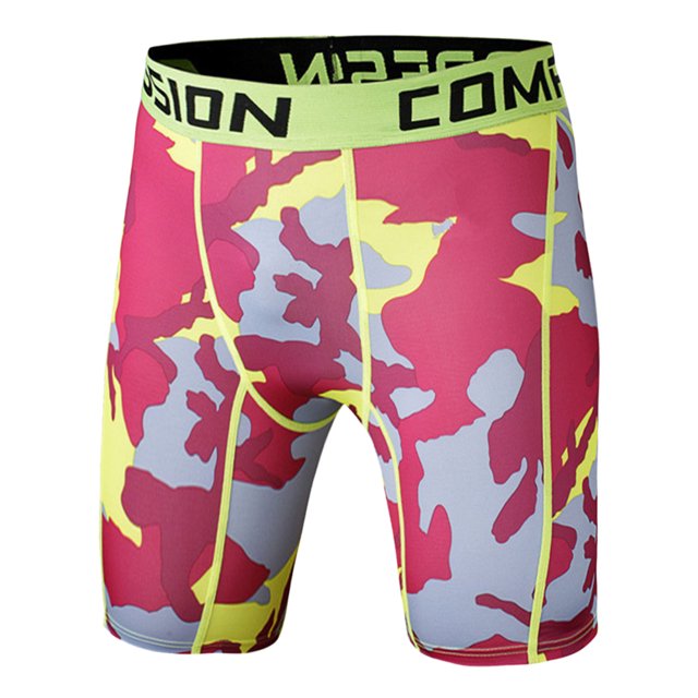 Pantalones cortos de compresión para hombre, ropa interior atlética de capa base para correr, entrenamiento y entrenamiento