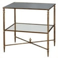 thumbnail image 2 of Uttermost Table de Lampe en Verre Miroir Henzler en Feuille d'Or, 2 of 2
