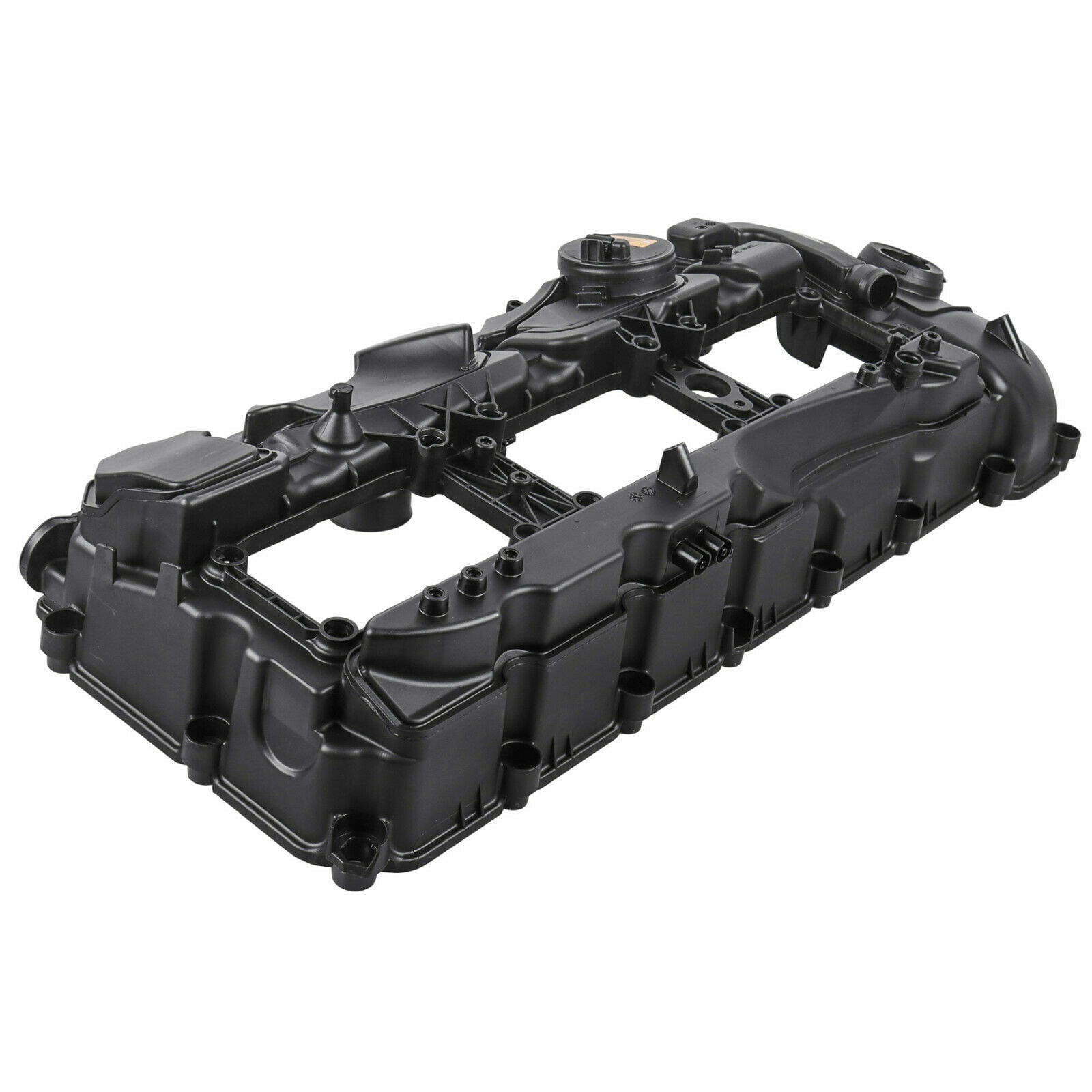 Black Engine Valve Cover With Gasket For BMW 335i 640i 740i X3 X5 X6 135i 3.0L Fits select: 2011-2014 BMW 535