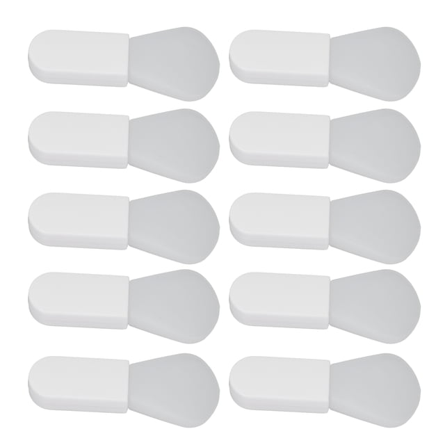 Cepillo de Máscara de Silicona Suave Y Delicado, Aplicador de Barro Con, Portátil y Conveniente, 10 piezas en total, Para Varías Máscaras de Barro