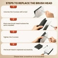 thumbnail image 2 of Bristle Free Grill Brush, Safe BBQ Cleaner with Stainless Steel Scraper for Outdoor Grill, 2 of 7