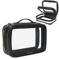 thumbnail image 1 of Bolsa de maquillaje BEAUTYGOODIES, grande, transparente, para viajes de mujer, 1 of 8
