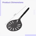 thumbnail image 6 of 6-inch Pizza Peel, Aluminum Pizza Turner with Perforated Design, 15.8 in / 40 cm , Lightweight Pizza Shovel for Homemade Pizza, Outdoor Pizza Oven, Included Color Box, 6 of 8