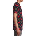 thumbnail image 6 of Wukai Red Rooster Youth Unisex Short Sleeve T-Shirt for Boys, Girls, Teens, and Kids-X-Small, 6 of 7