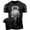 T-Shirt Silver On Black Branded, variant on Gymish Gym Reaper Men’s Workout T-Shirt – Funny Lifting Gym Tee, Athletic Fitness Shirt for Men