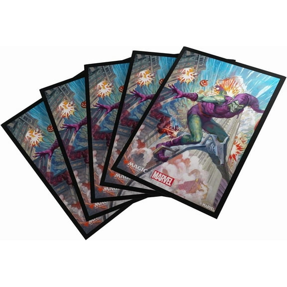 Magic: The Gathering Marvel's Spider-Man Premium Art Sleeves - Green Goblin