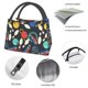 thumbnail image 4 of Fotbe Bowling Ball Bolsa Térmica Portátil con Estampado, Bolsa de Entrega de Alimentos Aislada, Bolsa Reutilizable de Gran Capacidad para Comidas y Supermercado, 4 of 6