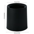 thumbnail image 3 of Mini Desktop Trash Can | Scandinavian Square Design | No Cover | Polypropylene Material | Compact for Office, Coffee Table, Living Room, Study | Multi-Use Storage Bin | 14.2x14.2x15.3cm | 1 Piece, 3 of 6