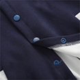 thumbnail image 6 of Toddler Boys Girls Varsity Jacket Stand Collar Bomber Coat Baseball Sweatshirt Colorblock Drop Shoulder Outerwear Pockets, 6 of 9