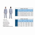 thumbnail image 4 of Amaxer Mens Yarn Cotton Notch Collar Pajama Set, Long Sleeve & Long Pants, Lightweight Breathable Loungewear, S-XXL, 4 of 5