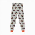 thumbnail image 6 of TOWED22 Toddler Girls Boys Pajamas Cotton Cute Graphics Pjs Sets Long Sleeve Print Jammies Fall Winter Sleepwear 6-24 Months 2t 3t 4t 5t 6t 7t 8t 9t Children(Red,7-8 Y), 6 of 7