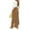 Khaki, variant on Maxi Skirts for Women Pink Slim Fit Color Block Soft Women's Flowy Handkerchief Hemline Midi Skirt