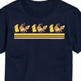 thumbnail image 3 of Pokémon - Pikachu Evee Retro - Men's Short Sleeve Graphic T-Shirt, 3 of 5