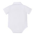 thumbnail image 4 of FYMNSI Baby Boys Baptism Christening Outfit Infant Church Dress Clothes Dedication White Suit 6-12 Months, 4 of 8