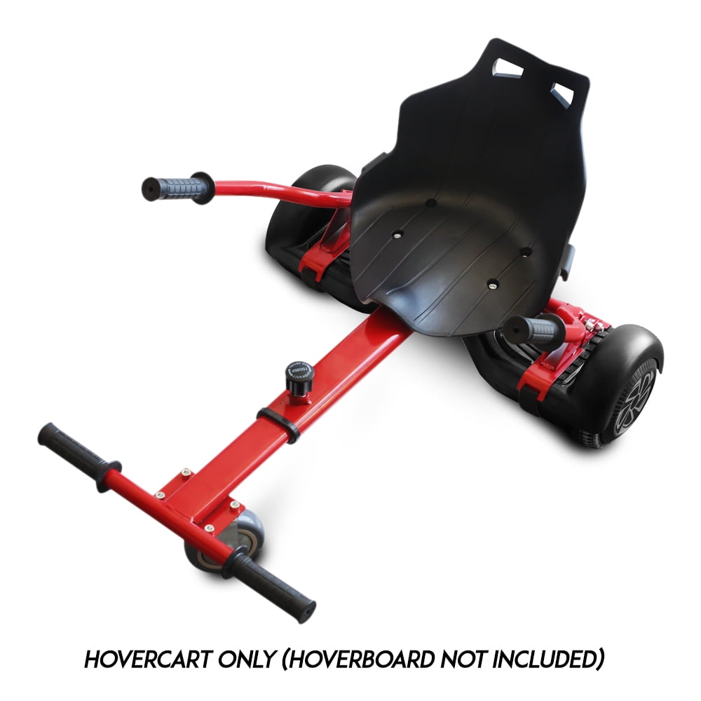 Green Adjustable Go Kart Cart HoverKart Hovercart Stand Seat for Hoverboard 